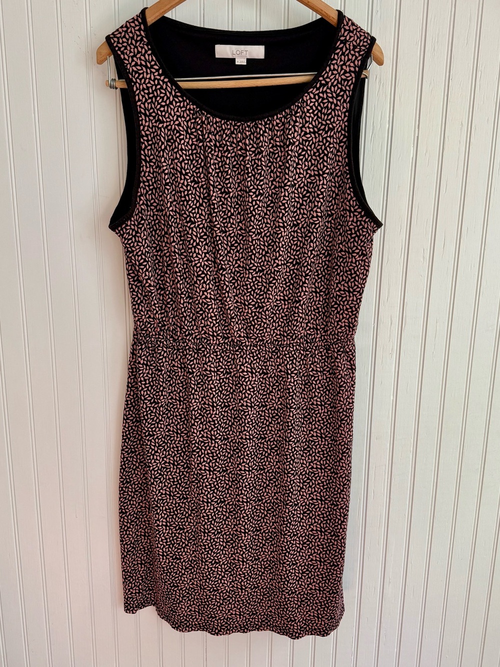 LOFT Pink Summer Dress Size XL